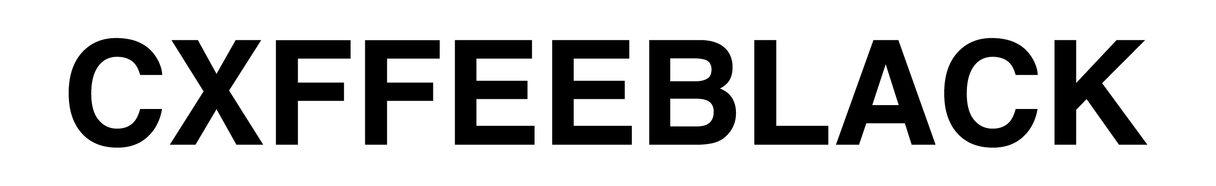 Cxffeeblack